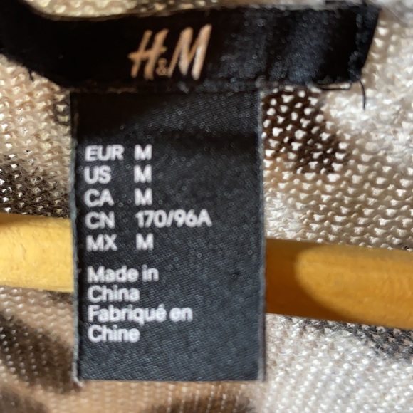 Animal Print Cardigan Sweater - Picture 2 of 4